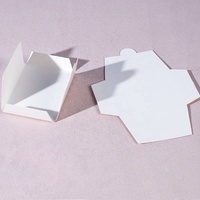 Boîtes en carton blanc pliables personnalisées avec impression, certifiées FSC et RoHS, pour emballage de lunettes et de chiffons