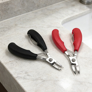 Eagle Beak Nail Clippers 12.5 Mm Jaw Opening Professional For Nail Grooves Red And Black Color Options - Product Image 3