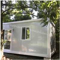Maisons conteneurs préfabriquées modulaires bon marché de luxe en kit paquet plat maisons conteneurs portables pliantes et mobiles petite maison remorque à vendre