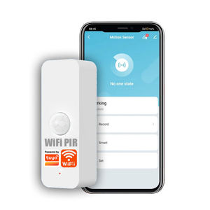 TY-P01 Tuya WiFi PIR เซ็นเซอร์ตรวจจับความเคลื่อนไหวสมาร์ทโฮมเครื่องตรวจจับอินฟราเรดร่างกายมนุษย์ความปลอดภัยสมาร์ทไลฟ์ทำงานร่วมกับอเล็กซา กูเกิล โฮม - Product Image 1