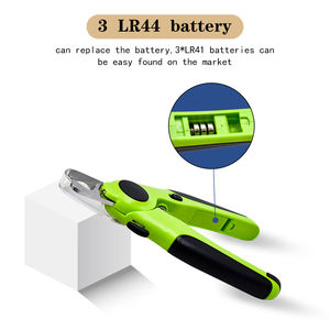 עיצוב חדש Led אור מואר לחיות מחמד כלב גוזז ציפורניים עם מיני נסתרת קובץ - Product Image 5