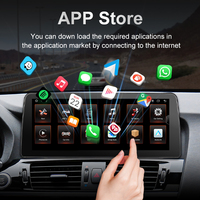 Autoradio Android OLED 12,3 pouces avec écran tactile 1920x720 HD, GPS, WiFi, amplificateur FM, aide au recul pour BMW X3/X4