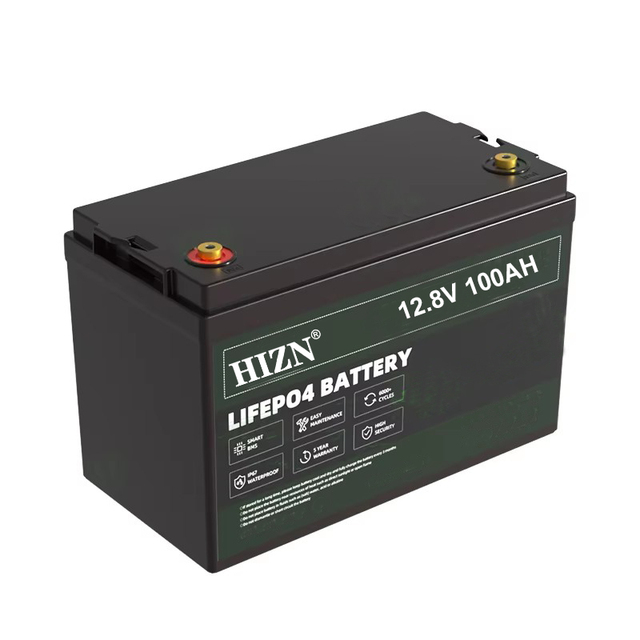 12.8V 100Ah 12V 25.6V 1280Wh 2560Wh LiFePO4 Lithium Battery for RV Camper Solar Energy Storage with 6000 Cycles
