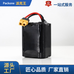Batterie lithium-ion 7,4 V 9600 mAh, taux de décharge 5C, pour bateaux télécommandés - Product Image 3
