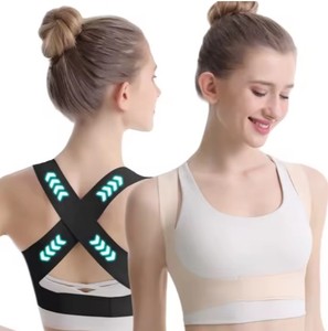 Support dorsal professionnel personnalisé avec sangles élastiques pour la correction <span class=keywords><strong>du</strong></span> bossu Soutien dorsal à usage quotidien - Product Image 3