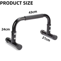 Barres de musculation en acier durable, parallettes, équipement de fitness, supports pour dips, calisthénie pour la musculation à domicile