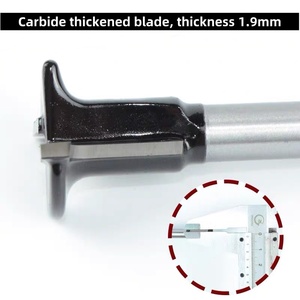 Carbon tinh thể tấm hồ quang uốn Tích hợp công cụ tạo hình cho máy cắt tỉa Bộ định tuyến <span class=keywords><strong>bit</strong></span> hình chữ T uốn trang trí gỗ - Product Image 3