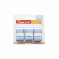 Ruban adhésif pour raquette de tennis, personnalisé OEM ODM, en PU, absorbant la transpiration, confortable, lot de 3 pièces