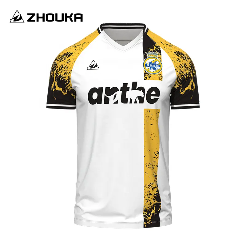 Desenho personalizado de camisa de futebol masculina, conjunto uniforme de camisa de futebol com qualidade retrô original e camisa curta para homens, fabricante de roupas de futebol