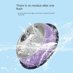 Yeni paslanmaz çelik köpek kase anti-damla aşınmaya dayanıklı kolay değil vurmak katı desen çevre dostu Modern tasarım tüm mevsim <span class=keywords><strong>Pet</strong></span> - Product Image 4