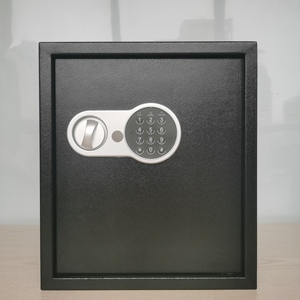 High-end heavy-duty luxury steel electronic password fingerprint wall-mounted safe with removable shelf for office home hotel - Product Image 1