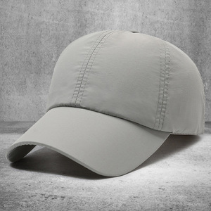 Quick Drying Breathable Baseball Cap With Custom Logo Unisex Outdoor Sun Hat Spring Summer Twill Fabric - Product Image 4