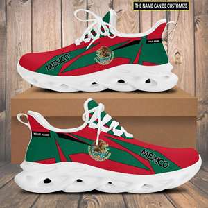 Cantidad mínima <span class=keywords><strong>de</strong></span> pedido Zapatillas <span class=keywords><strong>de</strong></span> deporte Logotipo personalizado <span class=keywords><strong>de</strong></span> alta calidad Confort Zapatos <span class=keywords><strong>de</strong></span> entrenamiento con cordones Diseño <span class=keywords><strong>de</strong></span> bandera <span class=keywords><strong>de</strong></span> México <span class=keywords><strong>Pisos</strong></span> absorbentes <span class=keywords><strong>de</strong></span> golpes - Product Image 3