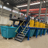 Table de tri des déchets à aménagement vertical Hongzhi, puissance 160 kW, structure à double couche, convoyeur à bande, station de tri manuelle