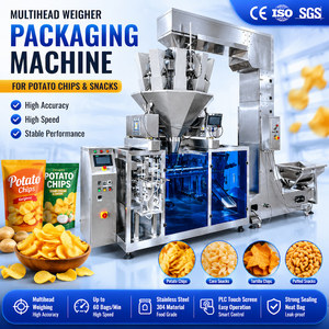 High Speed Automatic Premade Pouch Packing <b>Machine</b> Chips Popcorn <b>Biscuits</b> Doypack Filling Sealing Equipment Snack Food Packer - Product Image 1