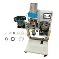 Machine de fixation des boutons pression, à cinq griffes automatiques, en plastique, protection faciale