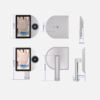 Terminal de Reconocimiento Facial y de Palma de Mano con Doble Biométrico Tengda, 50000 Usuarios, Sistema de Control de Acceso TCP IP, Puerta de Seguridad para Oficina