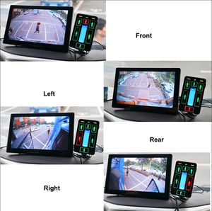 طقم كاميرا شاحنة ذكي بـ 6 قنوات مع شاشة 7 بوصات ورؤية ليلية وكاميرا احتياطية وحساسات ركن لرصد إرهاق السائق - Product Image 2