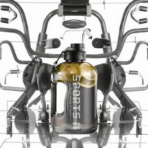 Bouteille d'eau légère Yuanfeng Sports and Fitness grande capacité 1700 ml avec paille pour activités de plein air, modèle YF-BWBA - Product Image 3