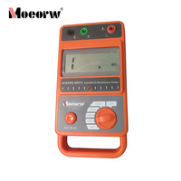 Mégohmmètre numérique 10 kV, testeur de résistance d'isolement 200 GΩ, gamme automatique, écran LCD, rechargeable, protection de sécurité, isolation