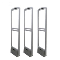 Système d'alarme de sécurité EAS pour magasin de vêtements E-Bit AM-055, capteur AM 58kHz, portillon antivol avec portée de détection de 1,8 à 3,6 m, gris
