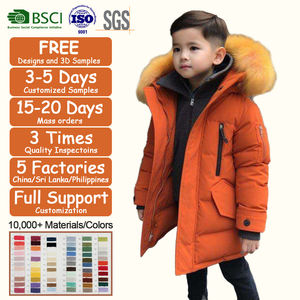 Veste rembourrée en coton pour garçon vêtements d'extérieur automne <span class=keywords><strong>hiver</strong></span> enfants épaissi chaud long manteau en duvet <span class=keywords><strong>Parka</strong></span> vestes - Product Image 2