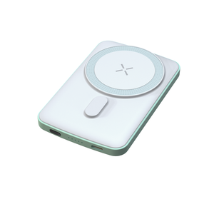 Ý tưởng sản phẩm mới 2025 siêu mỏng từ ngân hàng điện mini không dây sạc nhanh mini PowerBank 5000mAh trạm du lịch tùy chỉnh - Product Image 4