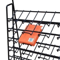 Benutzer definierte Ausstellungs halle Marmor Mosaik Granit Steinplatte Boden Wanddach Keramik fliesen Probe Metall Display Rack Stand halter