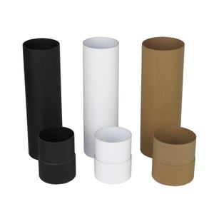 Cilindro de Cartón de 26 cm de Alto, Envase Redondo, Botella, Caja de Regalo, Tubo Contenedor - Product Image 4