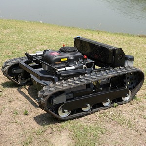 Tondeuse à gazon chenillée télécommandée sans fil à essence 22 CV, qualité industrielle, à braquage zéro, pour usage en jardin, modèles RS800T 900T O - Meilleures ventes - Product Image 6