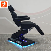Table de massage intelligente en bois USB haut de gamme, chauffante et incurvée, avec mousse à mémoire de forme, pour salon de beauté, SPA, meubles de salon et studio de cils
