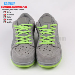 Nouvelles chaussures <span class=keywords><strong>de</strong></span> sport basses personnalisées pour hommes, style pleine taille, en cuir, pour le basketball, avec logo personnalisable - Product Image 4