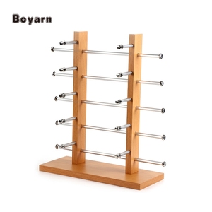 Boyarn 8/10/12 lunettes cadre affiche <span class=keywords><strong>bois</strong></span> lunettes de soleil présentoirs accessoires spectacle stand porte-bijoux usine <span class=keywords><strong>en</strong></span> gros - Product Image 5