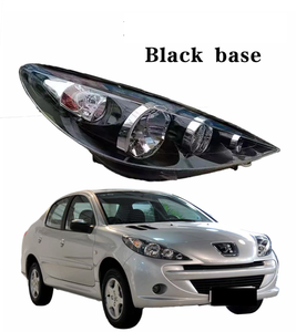Phares <span class=keywords><strong>de</strong></span> voiture pour Peug-eot <span class=keywords><strong>207</strong></span> 2009-2013 9680131780 Noir Blanc une paire - Product Image 1