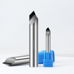 Palton High Gloss PCD CBN <strong>Chamfer</strong> Tools ODM OEM for Copper Aluminum Graphite Milling PCD Diamond End <strong>Mill</strong> - Product Image 2