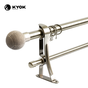 Tirai Batang KYOK 2024 dengan Braket Tunggal 25mm untuk Pasar Kenya - Product Image 4