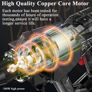 מכונת לחץ גבוהה לשטוף אקדח מים נייד 24v חשמלי מכונת כביסה מכונת כביסה כלי ניקוי אלחוטי - Product Image 2