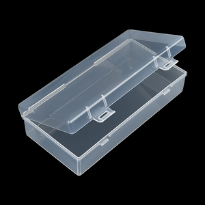 Caja de Almacenamiento de Plástico Transparente para Joyería y Papelería, Portátil, Multiusos, Moderna, Organizador de Escritorio de PP, Venta al Por Mayor - Product Image 4