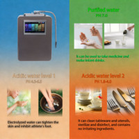 Machine à eau Kangen du Japon, ioniseur d'eau alcaline, filtre domestique, prise US, eau alcaline pH 2.8-13.2