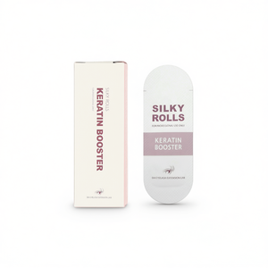 Crème Booster à la Kératine Silky Rolls, Extension de Cils Sans Cruauté Animale, pour Usage Professionnel Uniquement, Emballage Boîte Corée du Sud - Product Image 2