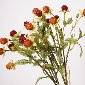 Bouquets de framboises sur le thème de l'automne Style <span class=keywords><strong>simple</strong></span> décorations pour la maison Fruits artificiels Arrangements de fleurs de mariage en gros - Product Image 2
