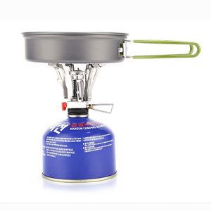 <span class=keywords><strong>Set</strong></span> di pentole da campeggio per escursionismo all'aperto 1-2 persone stoviglie da cucina portatili pentole da Picnic ciotole con stoviglie - Product Image 3