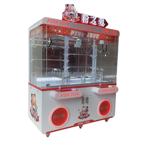 Jeu <span class=keywords><strong>d</strong></span>'arcade Lucky Planet pour 2 joueurs avec 60 pinces à monnayeur en métal pour enfants - Product Image 1