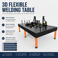 Table de soudage 3D flexible et stable, plateforme de soudage modulaire D28 avec système de trous pour l'assemblage et le soudage