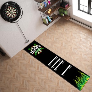 Tapis d'entraînement pour fléchettes, tapis imprimé, 237 cm, antidérapant, cible personnalisée, logo personnalisé, tapis d'intérieur antidérapant pour la pratique des fléchettes - Product Image 3