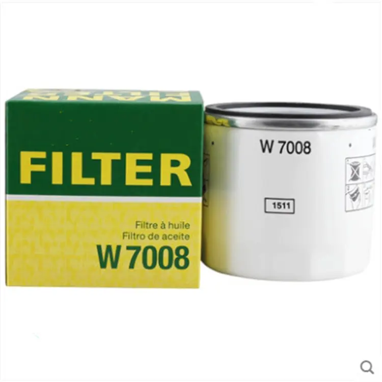 Filtro de aceite de motor Huida W7008 calidad genuina