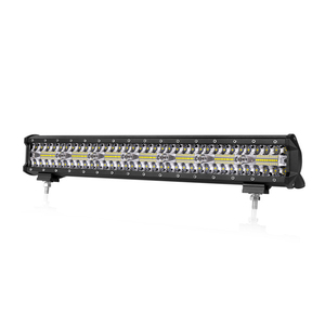 Barre lumineuse <span class=keywords><strong>LED</strong></span> universelle 140W, projecteur/éclairage de zone, <span class=keywords><strong>triple</strong></span> éclairage pour véhicules tout-terrain, ATV, UTV, SUV - Product Image 3