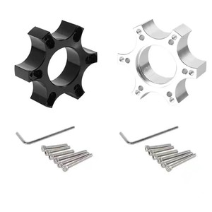 Anneau adaptateur de volant Thrustmaster 13-14 pouces en aluminium 6 trous pour mise à niveau du volant de simulateur de course - Product Image 3