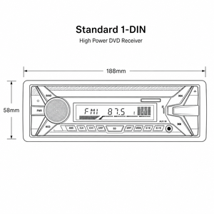 LCD Mobil Android Universal untuk Pemutar dengan Lampu Latar 7 Warna Audio 4x50W untuk Dudukan Dashboard USB Garansi 1 Tahun - Product Image 6