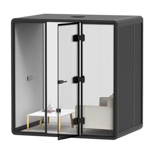 Cápsulas de Oficina Modernas y Ecológicas en Oferta, Cápsulas de Reuniones Móviles Insonorizadas para Varias Personas, para Oficina en Casa, Hoteles, Escuelas y Almacenes - Product Image 1
